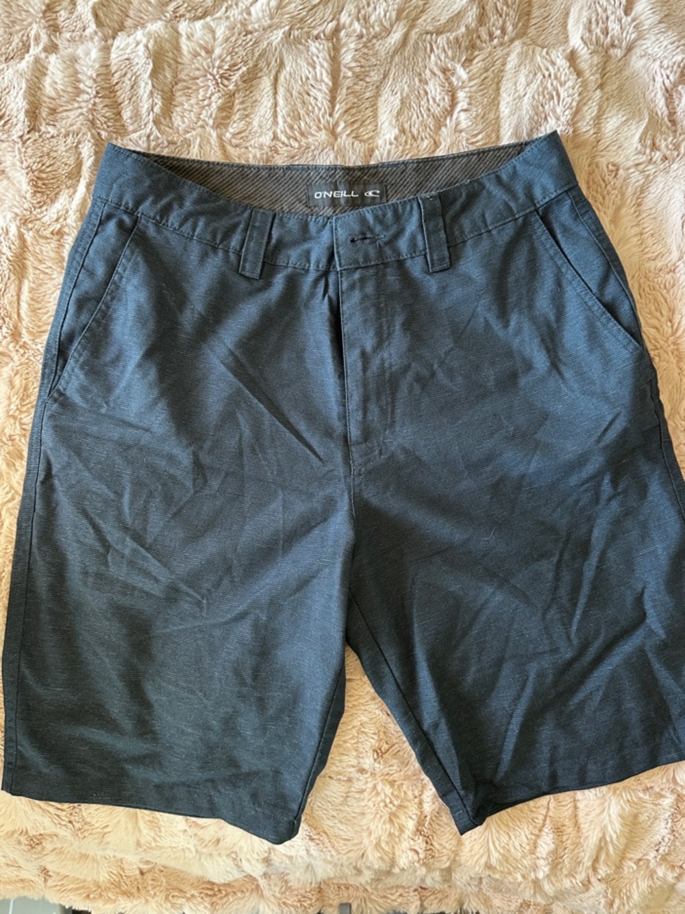 O'Neill Men's Navy Blue Flat Front Shorts